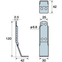 タナカ シナーコーナー枠材仕様 AA1578 1箱(50個入)（直送品）