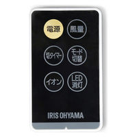 アイリスオーヤマ ACリビング扇風機 LFA-306 30cm リモコン付 風量3段階 イオン発生装置搭載 左右首振り機能