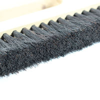 ビッグマン カネカ クロス刷毛金具付4行本毛 300ミリ（1尺） 023112（直送品）