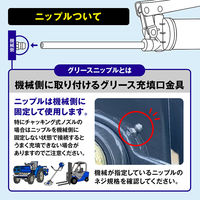 エーゼット エーゼット(AZ) 2ウェイグリスガン片手80G 箱入 G302 048715 1個