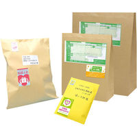 ササガワ 宅配袋 茶未晒クラフト 大 少量パック 32-1494 1袋(10枚)