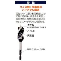 ビッグマン バイメタル木工用ドリルショート BMS-9 1個