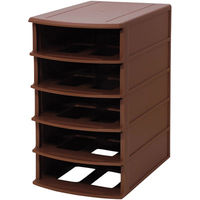 Yシャツケース ブラウン 4966149417108 伊勢藤（直送品）