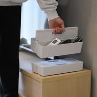 日東 かるコン M 収納ボックス ホワイト KCM-WH 1個