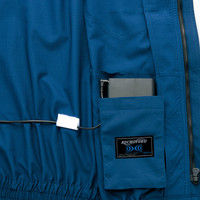 アイトス HERO’S UNIFORM 半袖ブルゾン（空調服TM） ネイビー LL 2998-008-LL（直送品）