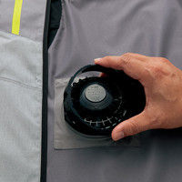 タルテックス HERO’S UNIFORM ベスト（空調服TM） モクグレー M 50197-104-M（直送品）