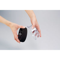 アピックス LED蚊取り捕虫器 切タイマー 夜間自動運転 薬剤不要 静音 ブラック AIC-10X BK 1台 APIX