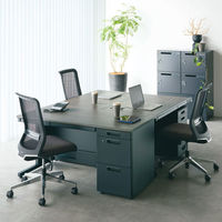 コクヨ エントリー（アルミ脚） パープル CR-AL9000BKP-W 1脚 幅700mm オフィスチェア ランバーサポート 背:メッシュ 座:布