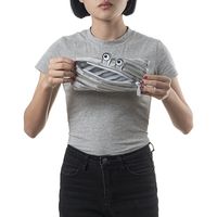 ジップイット モンスターペンケース、シルバー ZP-ZTM-SE/SL（直送品）