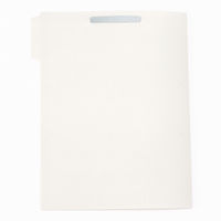 無印良品 スチールペーパーファスナー ライトグレー 8本入り 1箱（240本：8本入×30） 良品計画