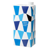 ゴールドパック ナチュラルミネラルウォーター 1L 1箱（6本入）＜紙パック＞ オリジナル