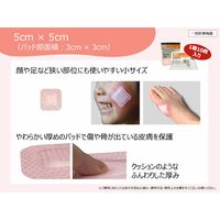 絆創膏 ばんそうこう 防水 シリコーンゲル粘着剤 ハイドロ ジェントルエイド 5cm×5cm 10枚 66800833 スミス・アンド・ネフュー