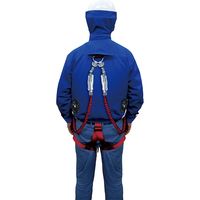 ブレイン 空調エアコン服ハーネス/服地のみ（ブルー）XLサイズ BR-587BXL（直送品）