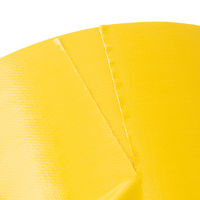 【ガムテープ】 寺岡製作所 布テープ カラーオリーブテープ 黄 幅100mm×長さ25m 1セット（5巻入）