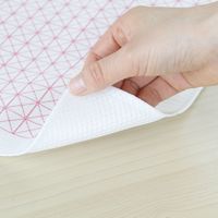 銀の抗菌水切りマット キリコ ピンク K61934 3枚 サンベルム（直送品）