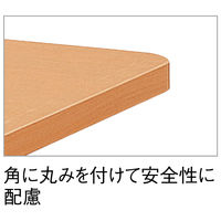 イトーキ 介護施設向けFテーブル 1800幅 ミディアムウッド TRV-1890S-MW 1台（直送品）