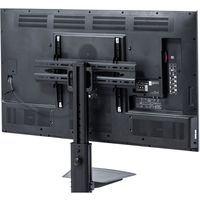 サンワサプライ 32～65型対応液晶ディスプレイスタンド 幅875×奥行630×高さ1820mm ブラック CR-PL35BK 1台（直送品）