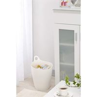 イノマタ化学 ゴミ箱 ライズ 9L ホワイト 3419 3個（直送品）