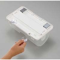 イノマタ化学 キッチンペーパーホルダー（マグネット・吸盤付き） ホワイト 342 2個（直送品）