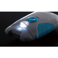 ファミリー・ライフ LEDライト付き電動爪削り ブルー 03725（直送品）