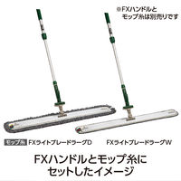 テラモト FXライトブレードホルダー 90cm　ミニジョイント付 屋内用  CL3155900　1個