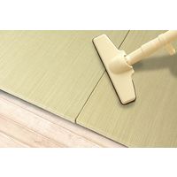 萩原 置き畳フラッタ 倉敷2 約W82×D82×H2.5cm ナチュラル 159055002 1枚