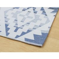 萩原 ゴブランシェニールラグ オルテガグラデーション 約幅2000×奥行2500mm ブルー 240612925 1枚（直送品）