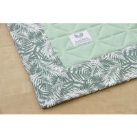 萩原 麻の葉キルトラグ ボタリラ 約幅1850×奥行2400mm グリーン 240613726 1枚（直送品）