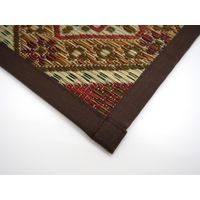 萩原 国産い草センターラグ（裏貼り） オーナメント 約幅1910×奥行2500mm 81938301 1枚（直送品）