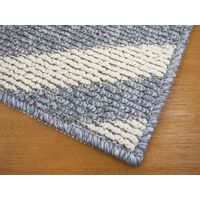 萩原 防汚撥水機能付きの国産ダイニングラグ マルシェ 約幅1800×奥行2200mm グレー 240612359 1枚（直送品）