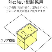 延長コード 電源タップ コンセント 2m 2ピン 3個口 ほこり防止 スイング 白 T-TST02-22320WH エレコム 1個