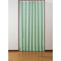 ワダミツ ワイド幅パタパタアコーディオンカーテン Bピンク 250cm丈 a1540830（直送品）