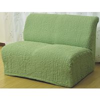 フィビアンテキスタイル タテ・ヨコ伸縮式ソファカバー(クレア)ブラウン 肘付き 3人掛用 6515620 1枚