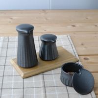 ブルーム 美濃焼 cotto汁次/大/黒/醤油差し/soy sauce/6×11cm/日本 60532 1セット（5個：1個入×5箱）（直送品）