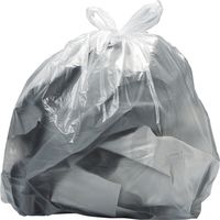 とって付ごみ袋 半透明 90L 10枚 20組 CG-91 日本技研工業（直送品）