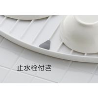 リッチェル ラクール ドレイニングトレーL ホワイト 4973655224519 1セット(2個)（直送品）