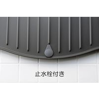 リッチェル ラクール ドレイニングトレーL ダークグレー 4973655224526 1セット(2個)（直送品）