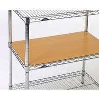 ルミナス ウッドシート 6045 幅595×奥行445×厚さ5mm MS6045-NB 1枚（直送品）