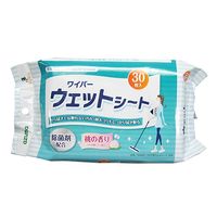 アズマ工業 フロア用ウェットシート 30枚入 SQA50 1パック(30枚) 63-1441-93