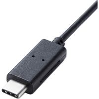 サンワサプライ 有線Type-CブルーLEDマウス MA-BLC158BK 1個（直送品）