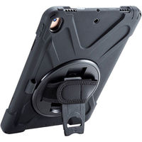 サンワサプライ iPad Air 2019 耐衝撃ケース(ハンドル、スタンド、ショルダーベルト付き) PDA-IPAD1517BK 1個（直送品）