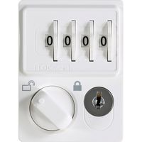 【車上渡し】アール・エフ・ヤマカワ スタンダードロッカー 1人用 ダイヤル錠 幅455×奥行515×高さ1790mm ホワイトグレー 1台（直送品）