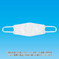 3D立体型やさしいマスク ジュニアサイズ ホワイト 5枚入 10袋セット DKW5-10-AS 1セット（10袋） エスパック（直送品）
