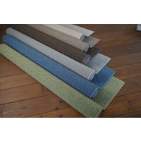 スミノエ PIECEピース 抗菌・抗ウィルス・防音 カーペット サウンドアスロ 江戸間4.5帖 2610×2610mm ブルー 1枚（直送品）