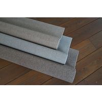 スミノエ PIECEピース 防炎 カーペット ウールリック 江戸間4.5帖 2610×2610mm ブラウン 1枚（直送品）