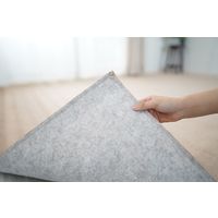 スミノエ PIECEピース デスクマット ホームミスト 1100×1300mm ブルー 1枚（直送品）