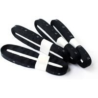 日本紐釦貿易 NBK サイズタグ M 9mm巾 黒 徳用500枚分 TME-MB-500　500枚入り（直送品）