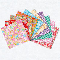 トーヨー 徳用和紙千代紙 10柄 15×15cm 018033 1セット（300枚：100枚×3）