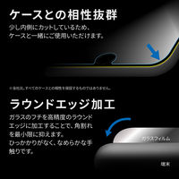 MSソリューションズ iPhone SE 第3/第2世代/8/7/6s/6 ガラスフィルム BLカット LP-ISS22FGB 1個