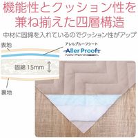 イケヒコ ベッドパッド 消臭 1000×2000mm 1192030370101 1枚（直送品）